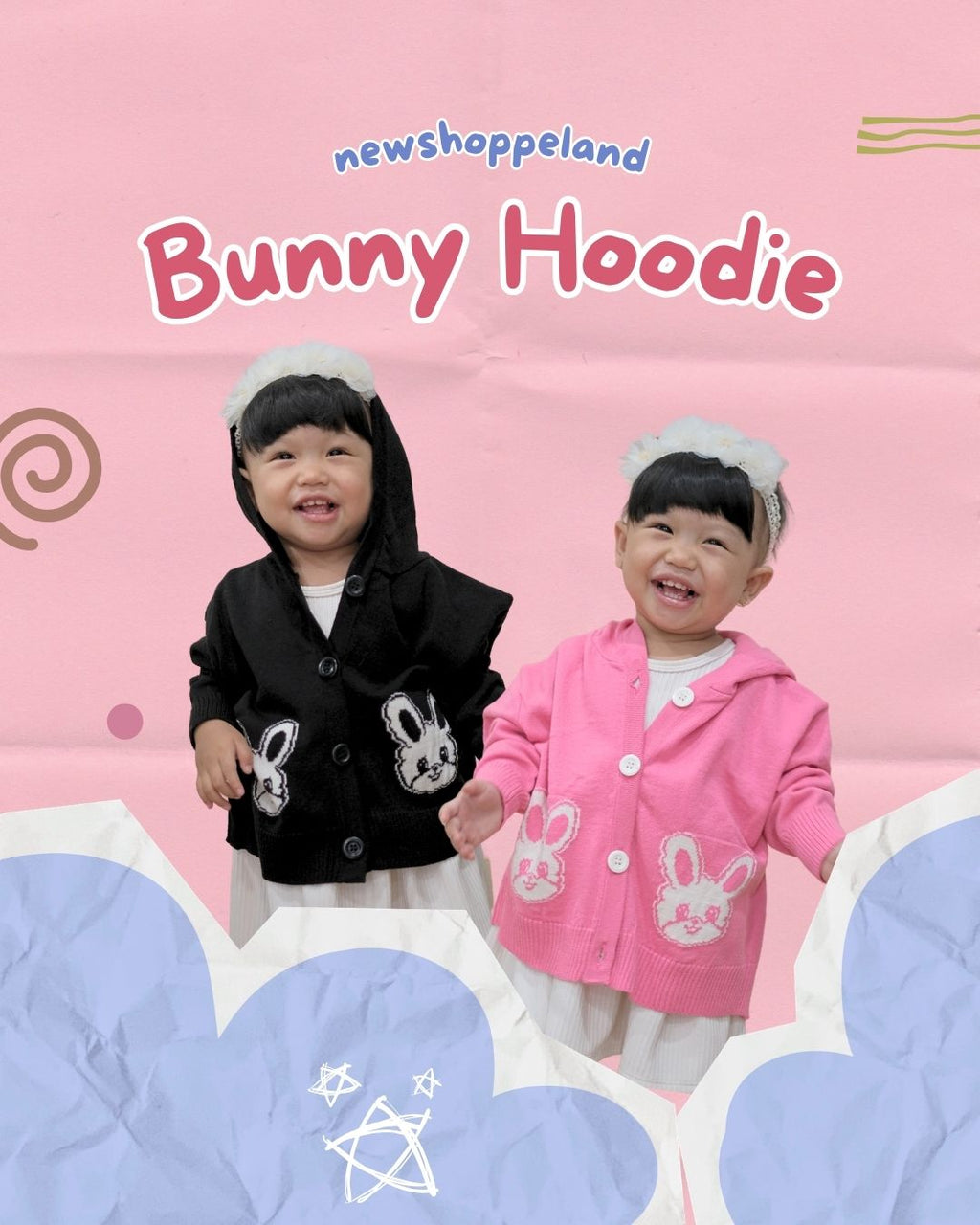 (KIDS SERIES) Bunny Cardigan Rajut Premium