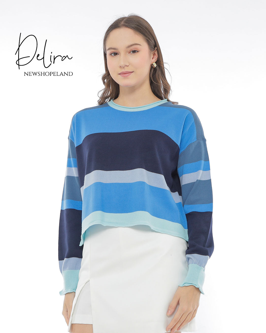 Delira Crop Sweater Premium