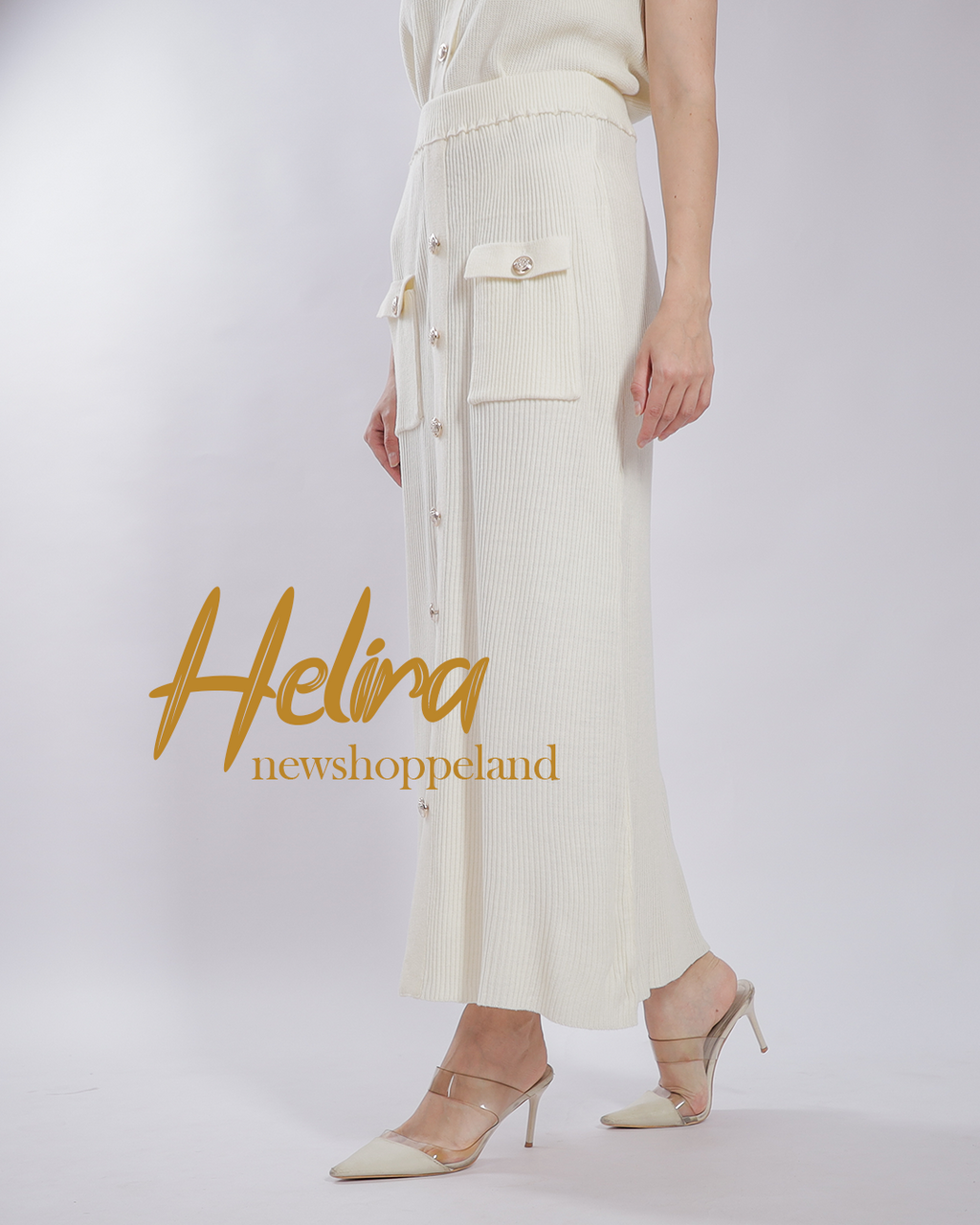 (Special 5th Anniversary) Helira Knit Long Skirt