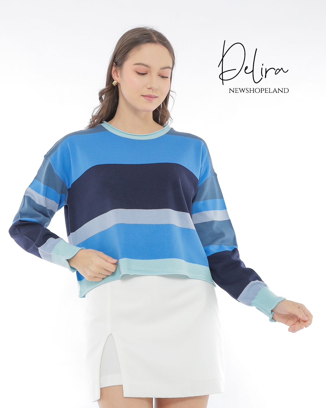 Delira Crop Sweater Premium