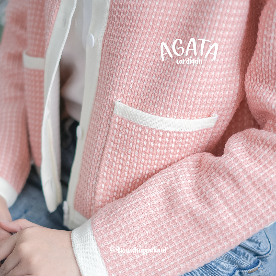 Agata Pocket Knit Crop Cardigan