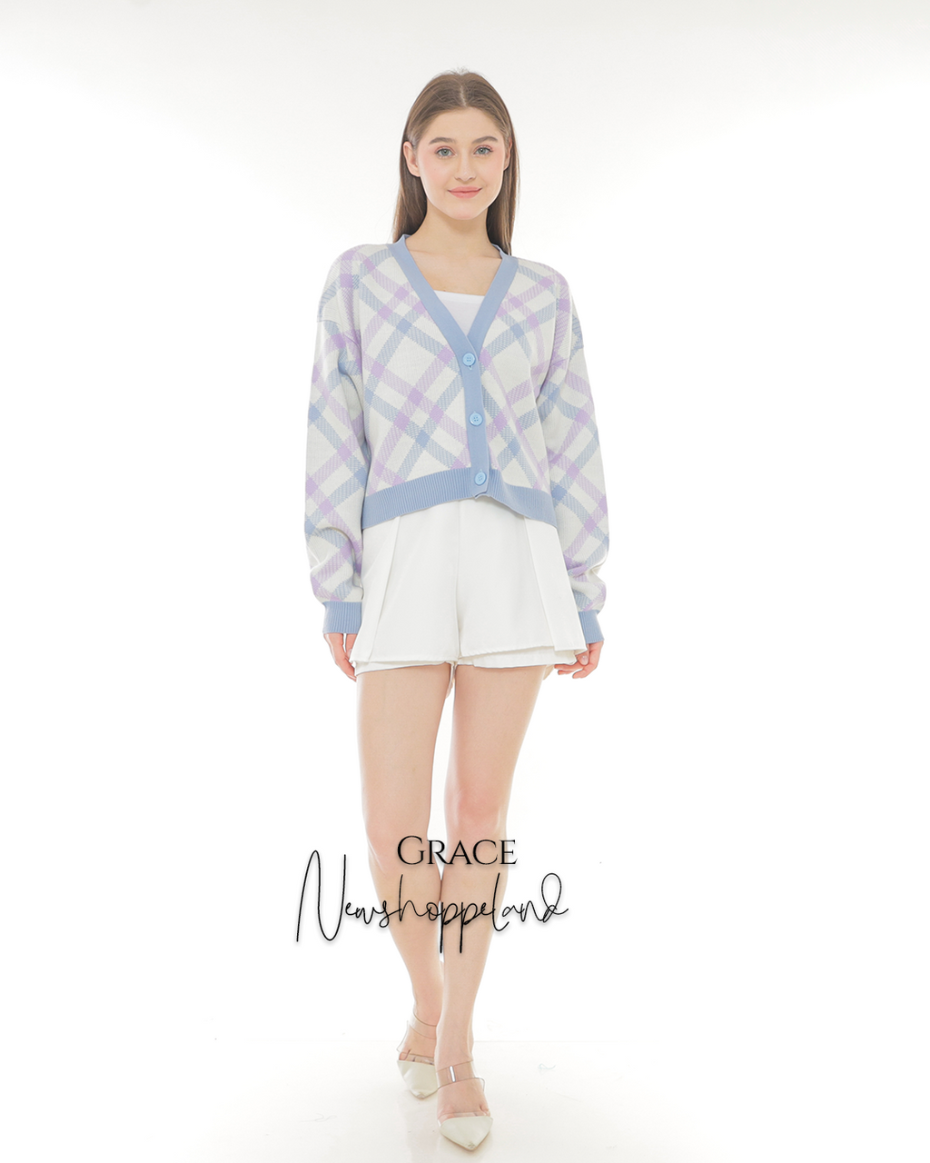 Grace Crop Cardigan Oversize Premium