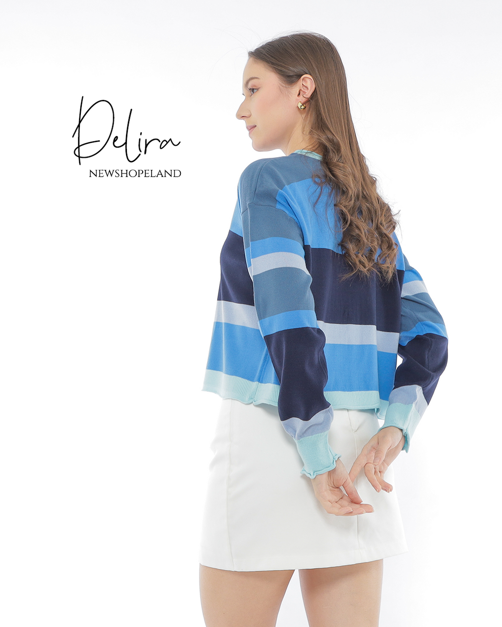 Delira Crop Sweater Premium