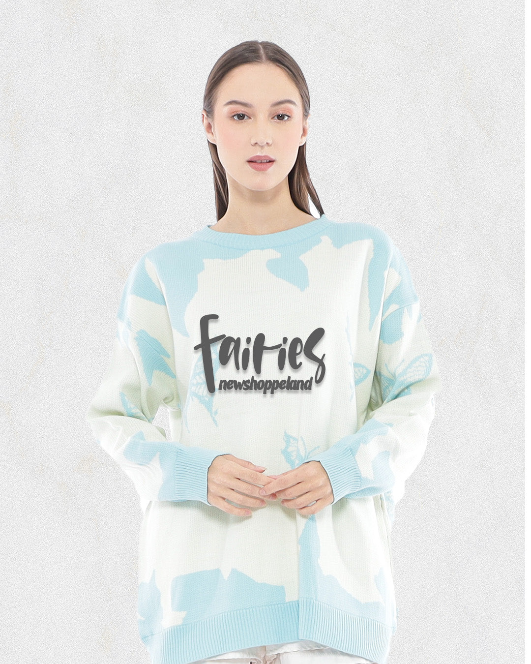 Fairies Knit Sweater Oversize Premium