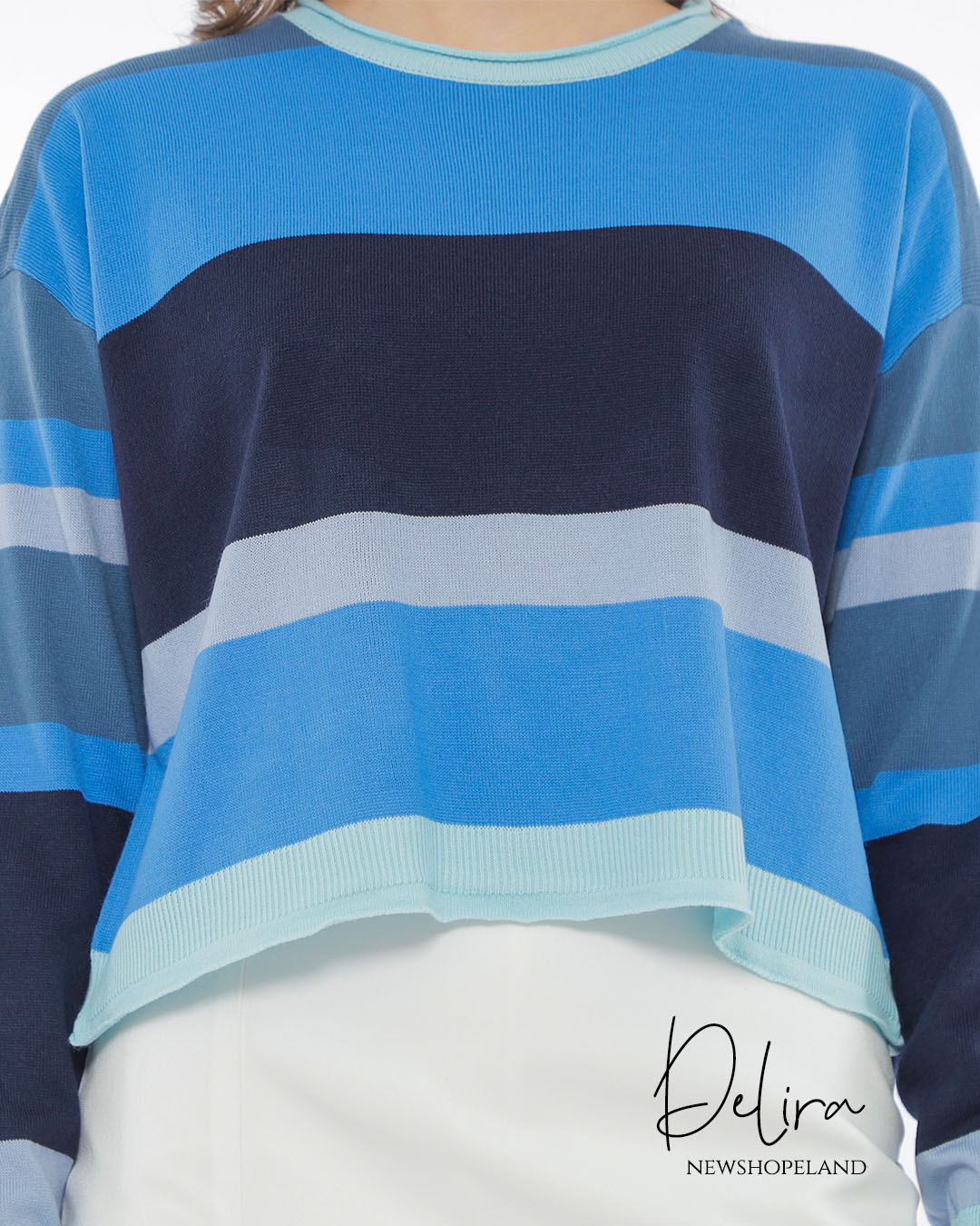 Delira Crop Sweater Premium