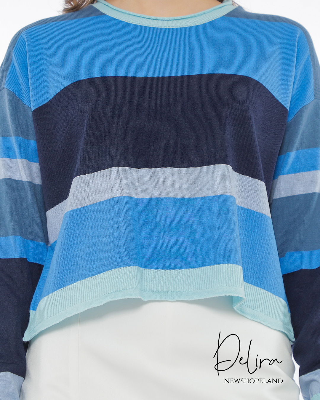 Delira Crop Sweater Premium