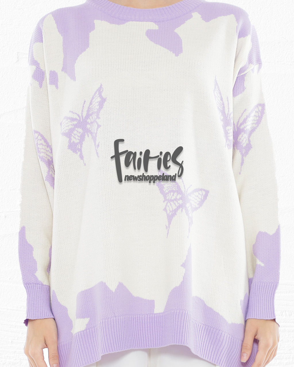 Fairies Knit Sweater Oversize Premium
