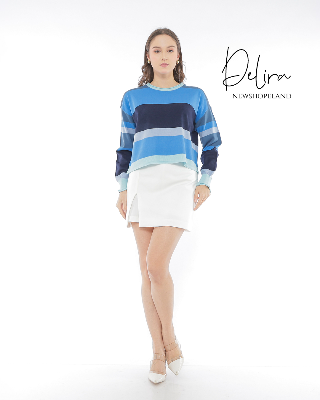 Delira Crop Sweater Premium