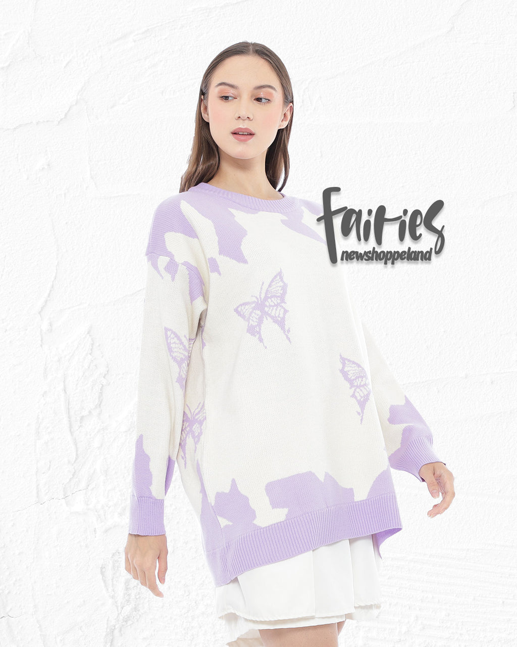 Fairies Knit Sweater Oversize Premium