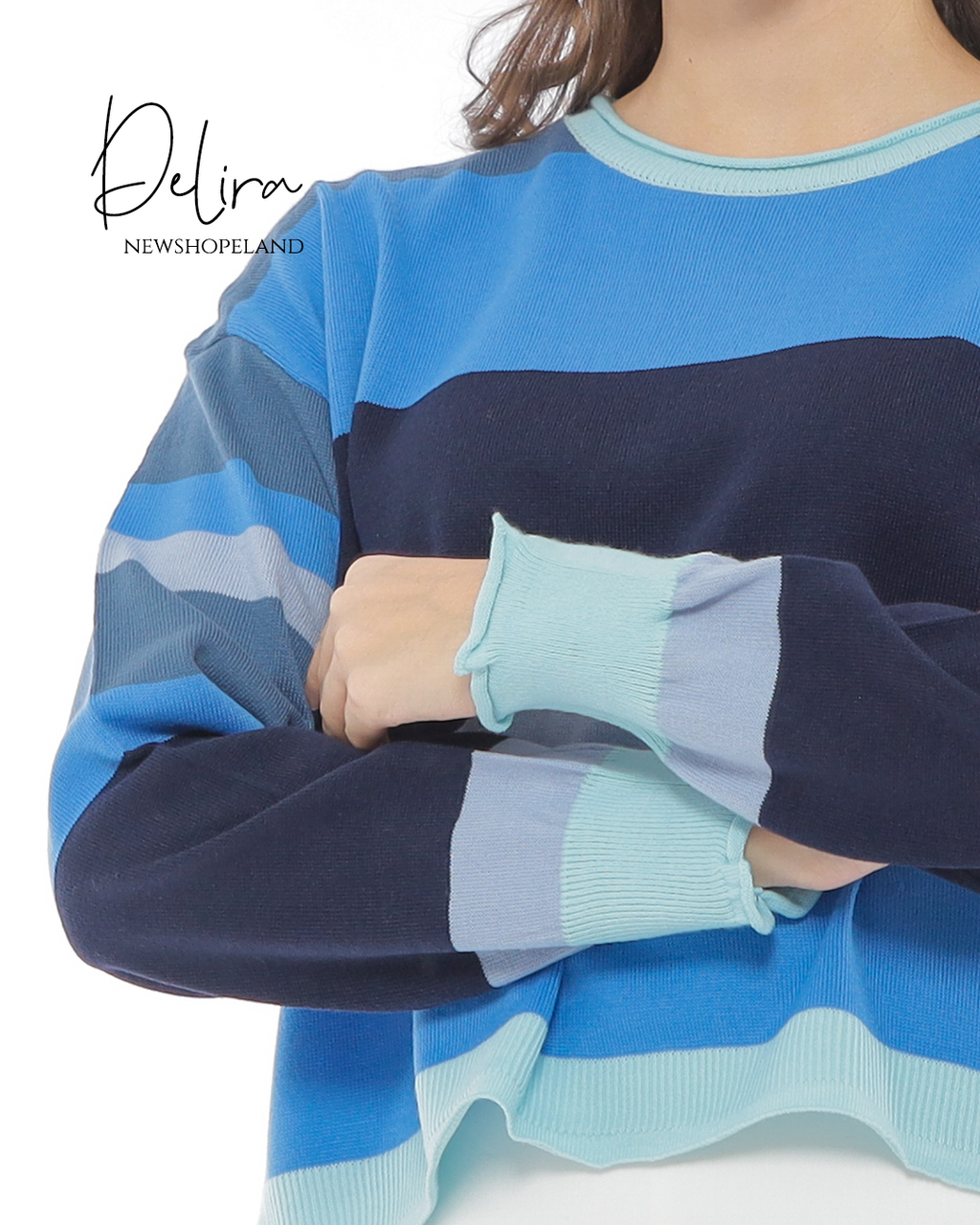 Delira Crop Sweater Premium