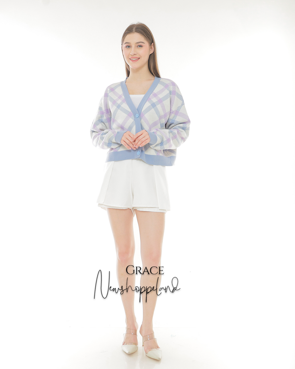 Grace Crop Cardigan Oversize Premium