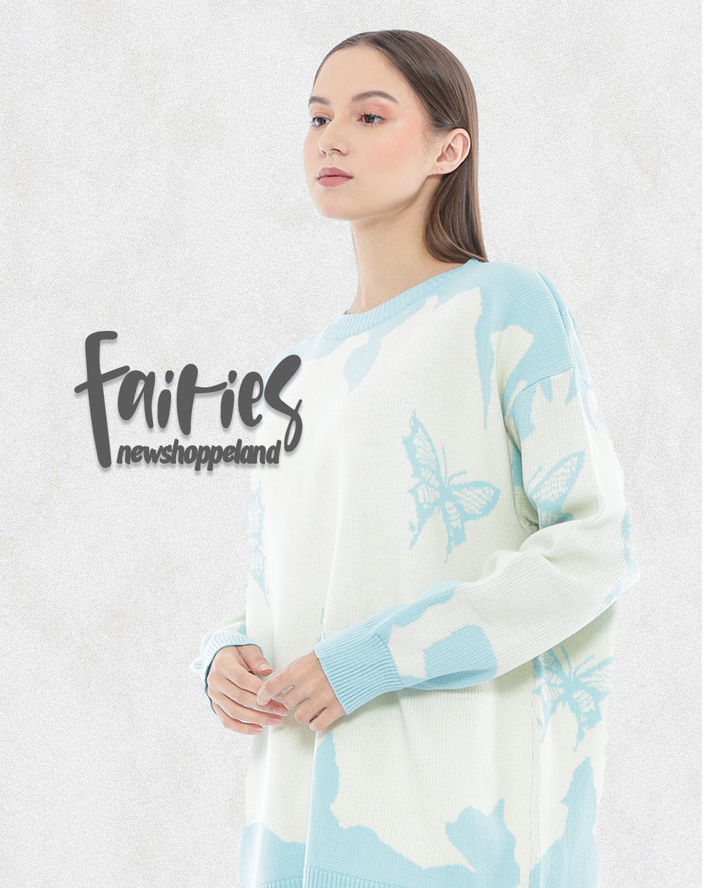 Fairies Knit Sweater Oversize Premium