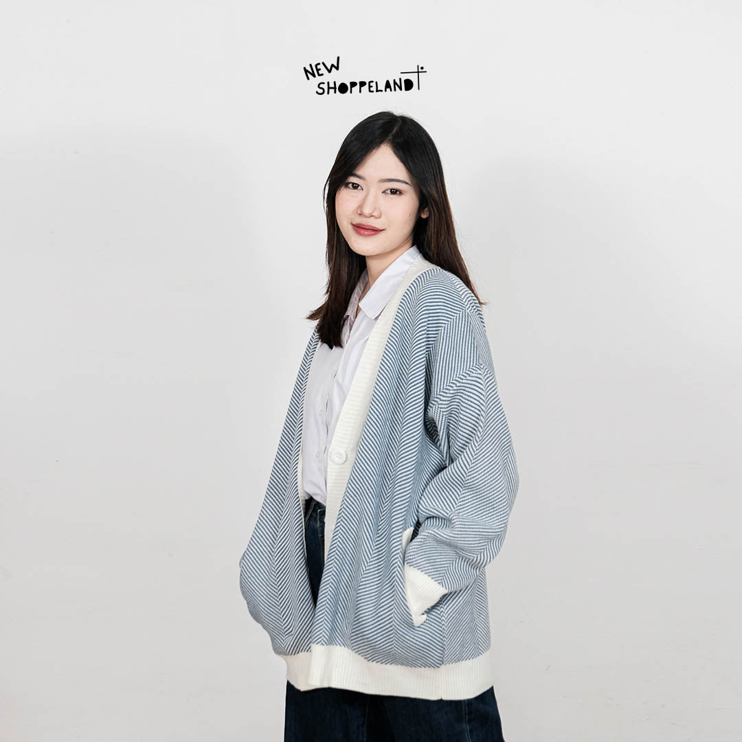 Nevine Oversize Knit Cardigan