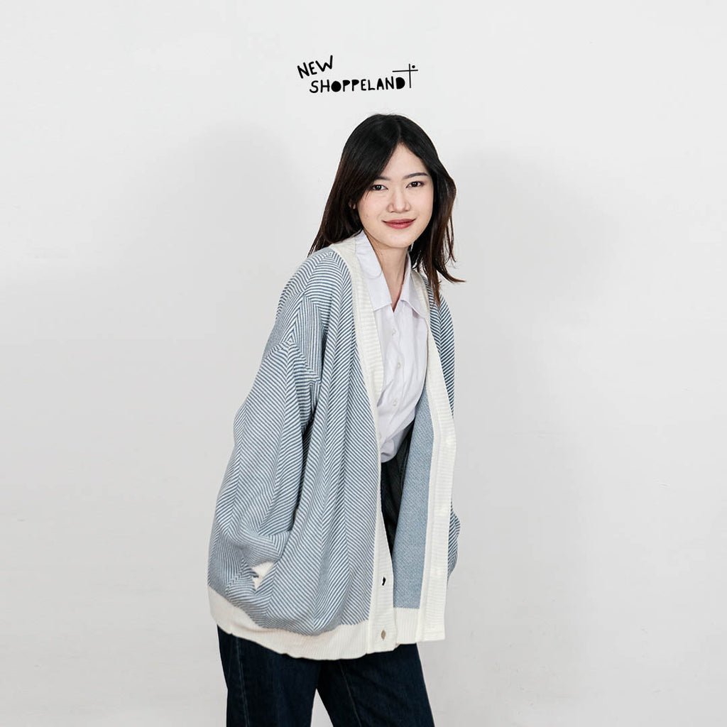 Nevine Oversize Knit Cardigan
