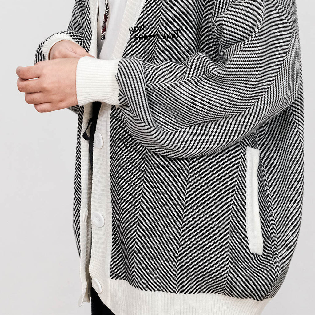 Nevine Oversize Knit Cardigan