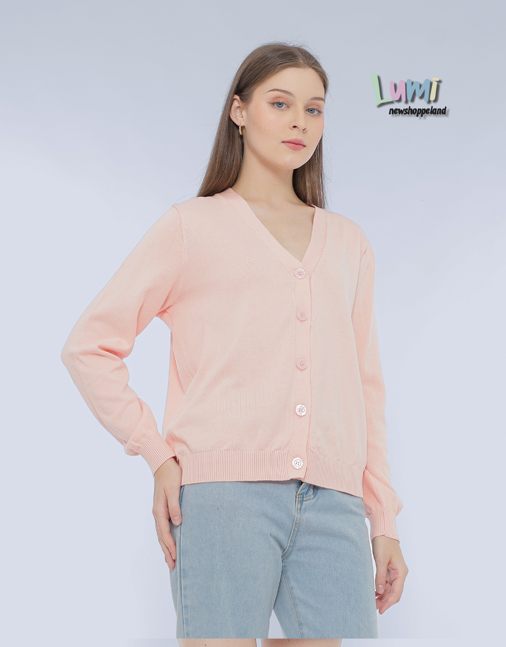 Lumi Cardigan Rajut Cotton Premium Korean Style