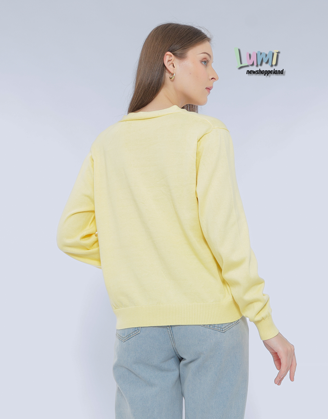 Lumi Cardigan Rajut Cotton Premium Korean Style