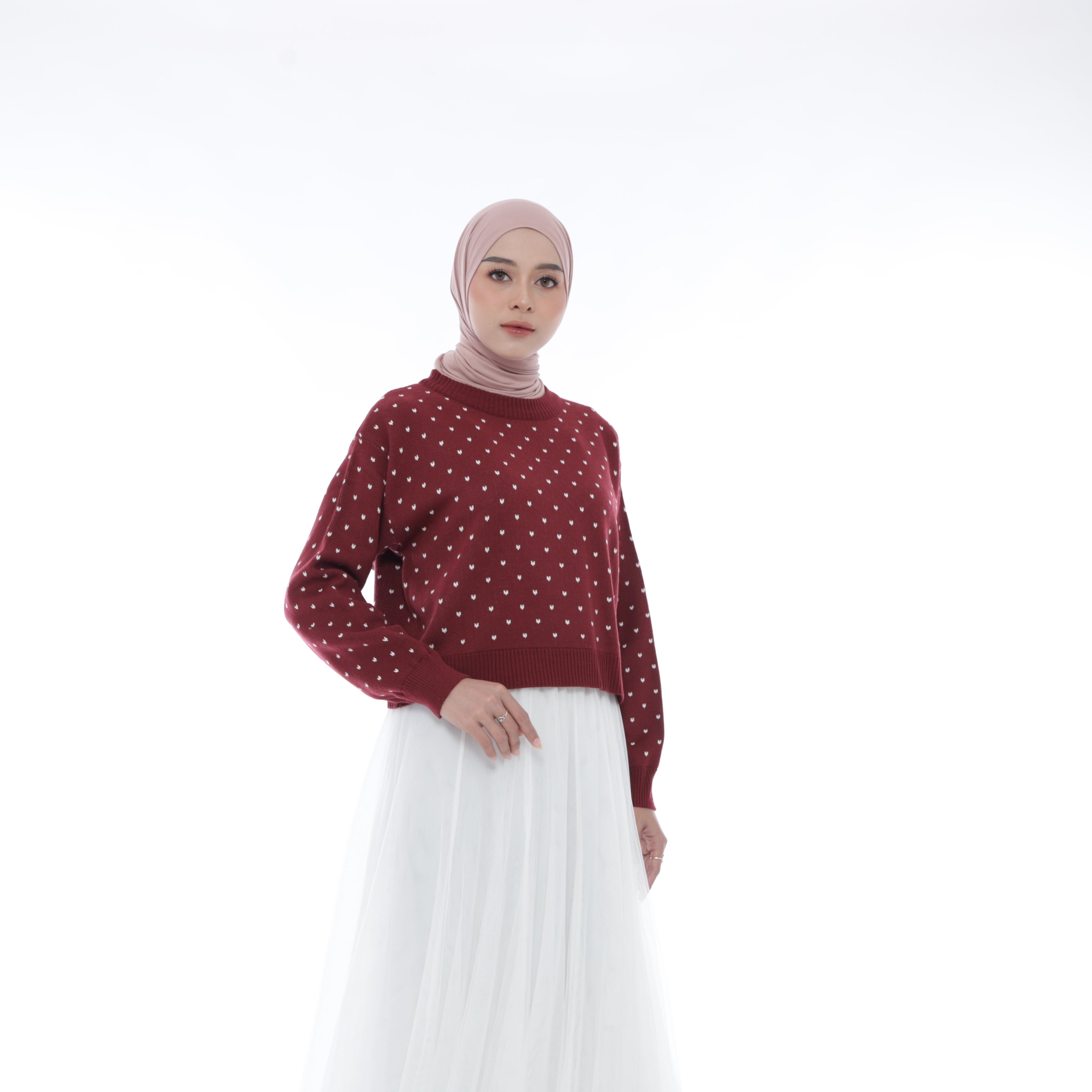 Pristine Mini Bow Knit Sweater