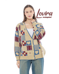 Lovira Love Scape Oversize Knit Cardigan
