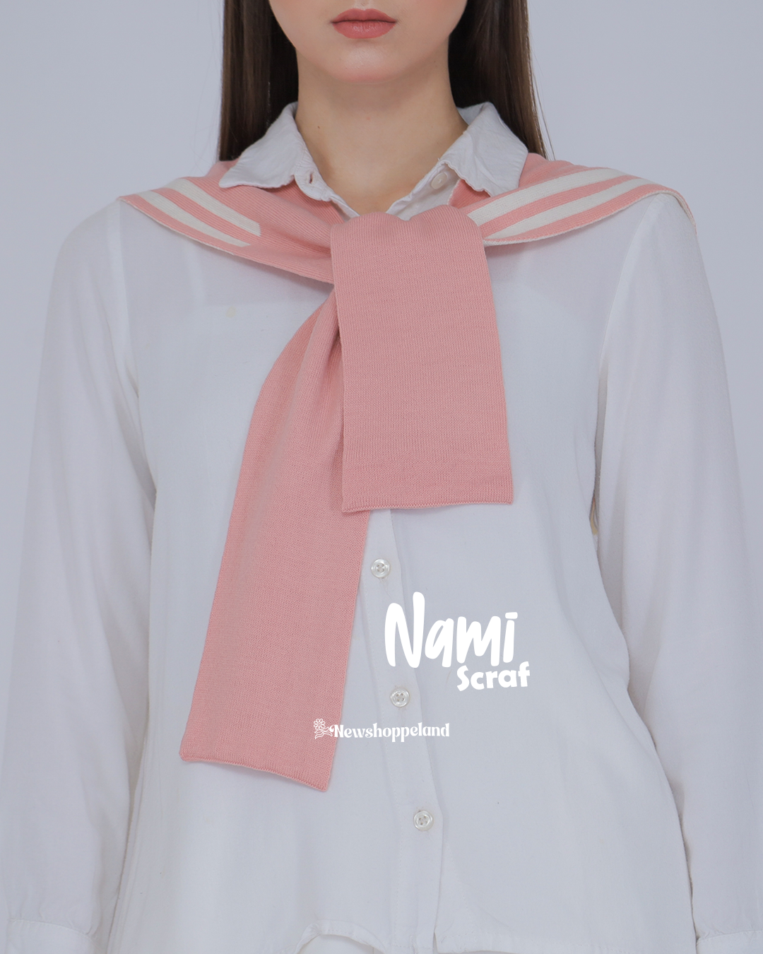 Nami Scarf Sailor Collar Knit Premium