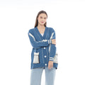 Ellodi Stitchline Oversized Knit Cardigan