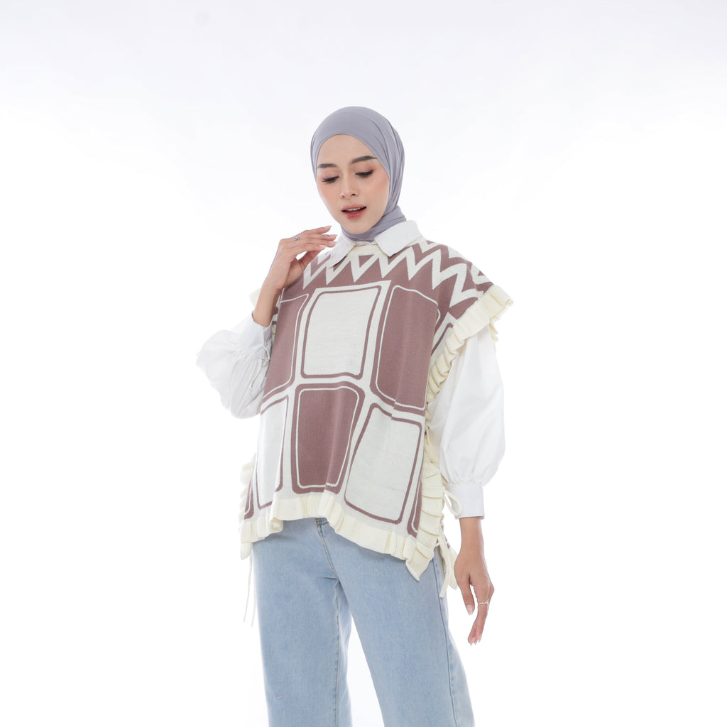 Hazel Soft Weave Vest Knit