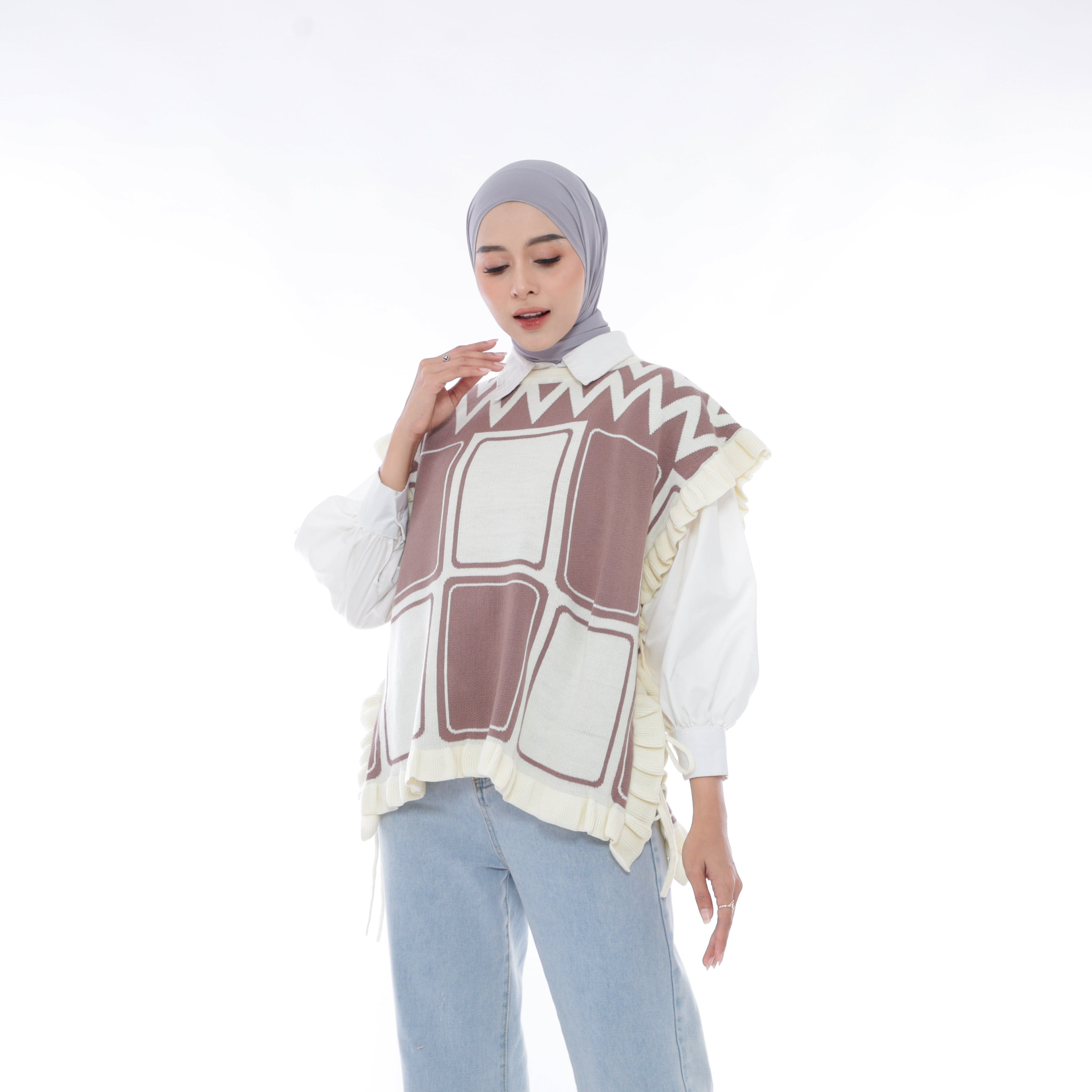 Hazel Soft Weave Vest Knit